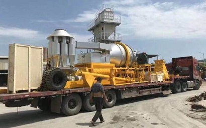 60t/h asphalt mixing plant for our Congo King customer